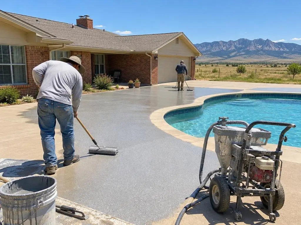 Patio & Pool Deck Coatings in Lawton, OK