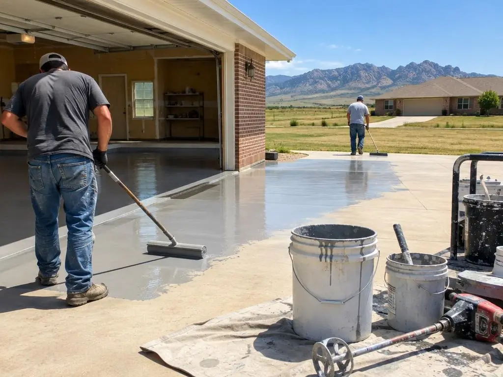 Polyaspartic Floor Coating in Lawton, OK